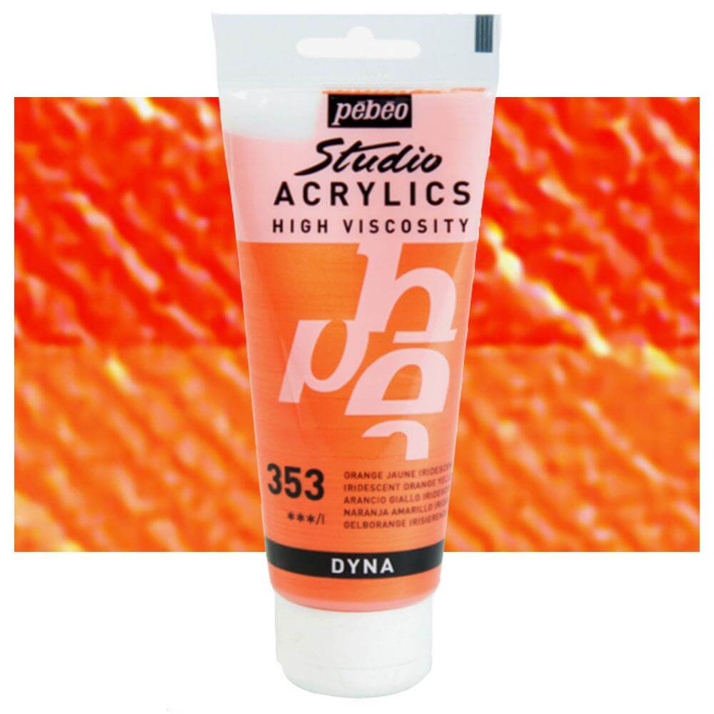 Pebeo Dyna Studio Iridescent Acrylic Paint 100ml